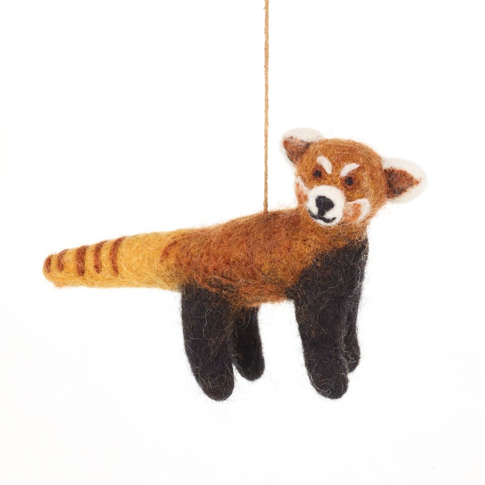 Felt Ronnie the Red Panda - SARDPNDA - Uneeka