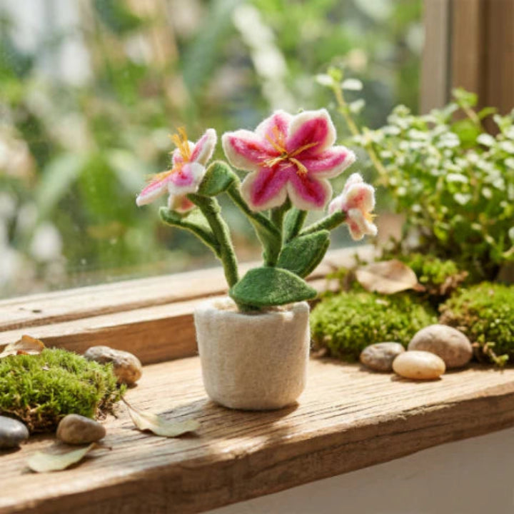 Felt Standing Lily Plant - PPCLLP - Uneeka