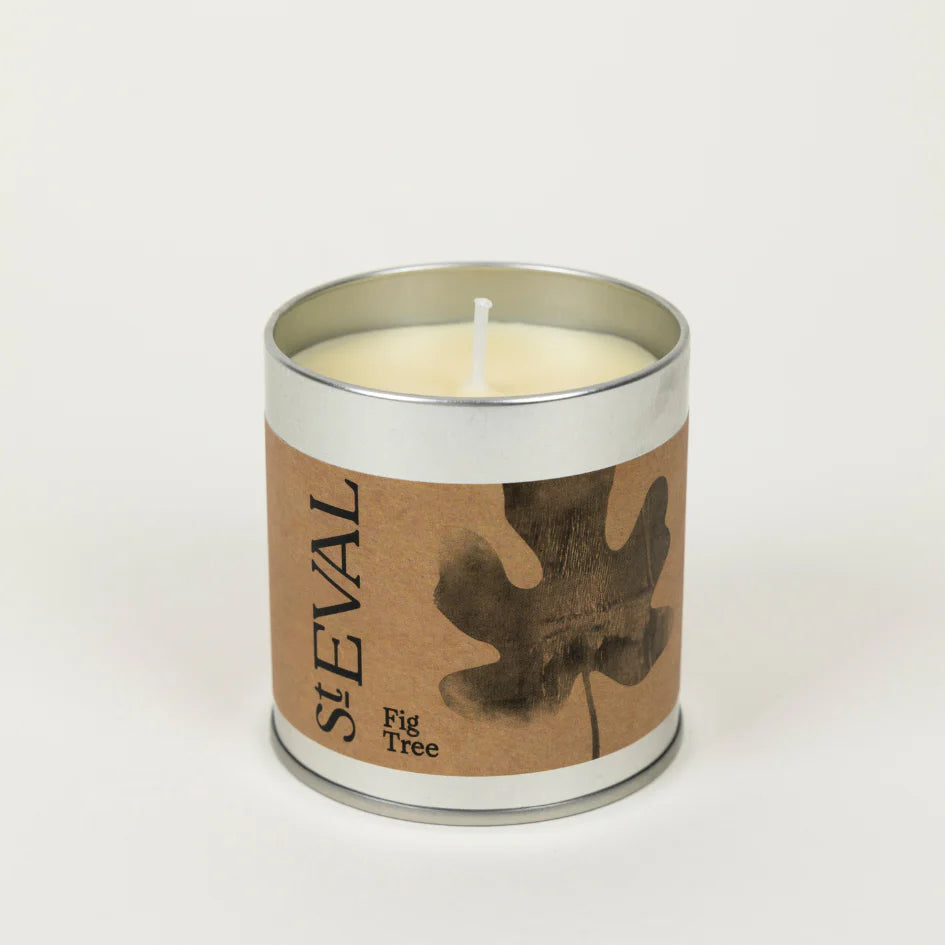 St Eval Tin Candle Fig Tree - F00354 - Uneeka
