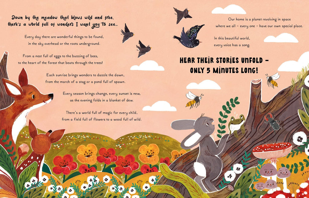 Five Minute Nature Stories For Children spread 1 introduction