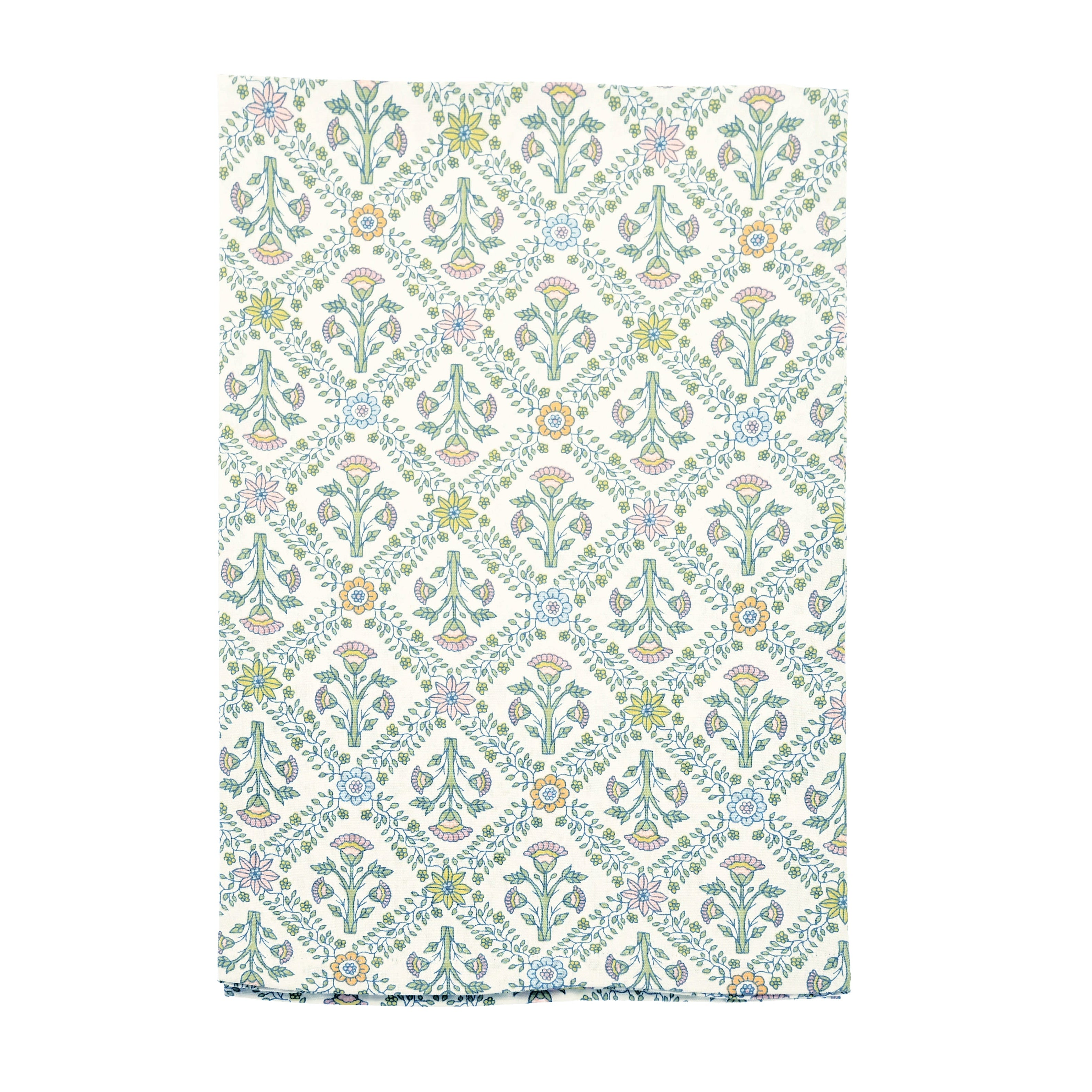 Floral Trellis Cotton Tablecloth - TRL70 - Uneeka