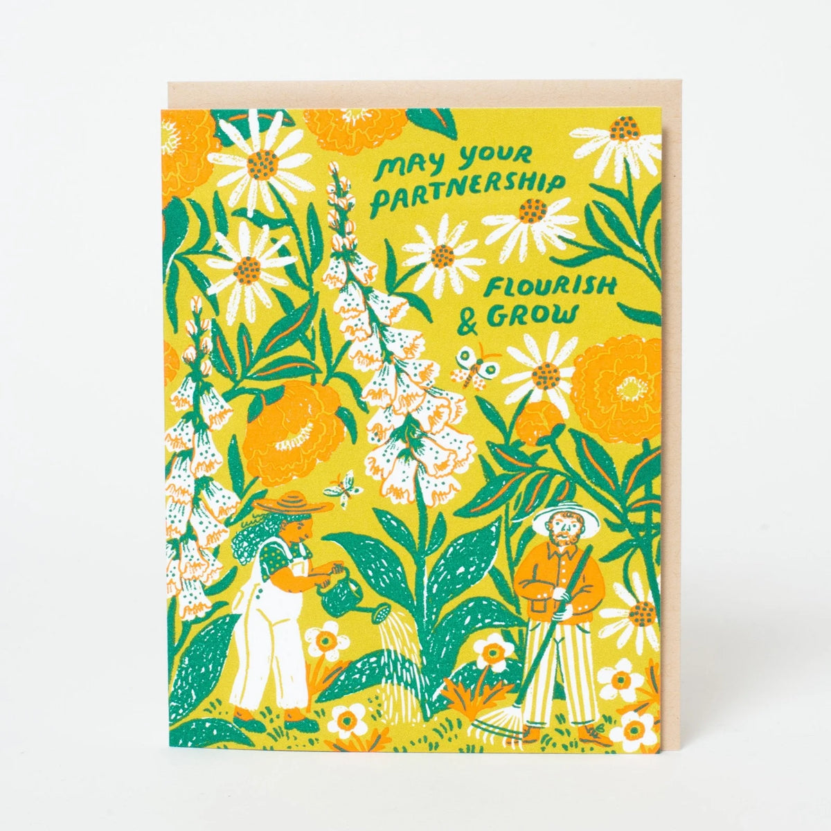 Flourish & Grow Greetings Card - Uneeka