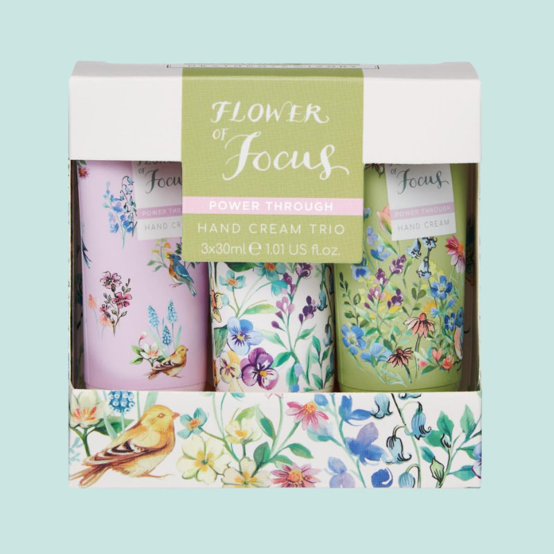 Flower Of Focus Hand Creams Trio - Uneeka