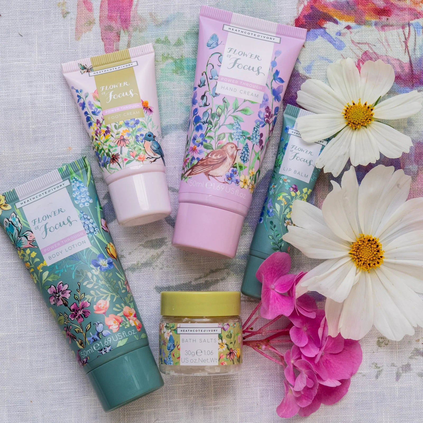Flower of Focus Top to Toe Wellbeing Gift Set - Uneeka