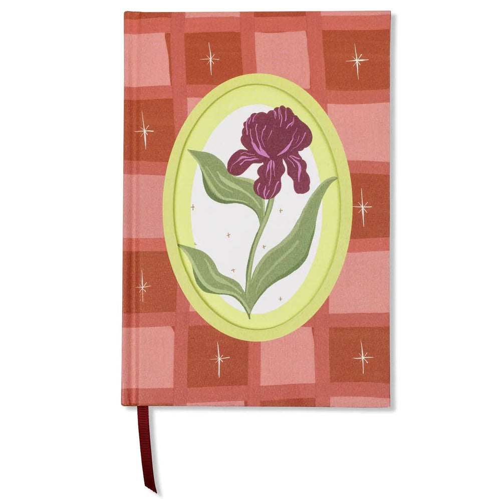 Framed Floral Iris Journal - Uneeka