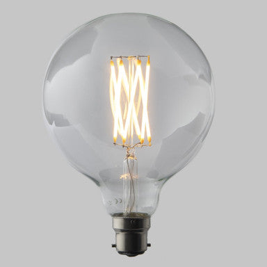 G125 Large Globe B22 LED Filament Bayonet Bulb - Uneeka