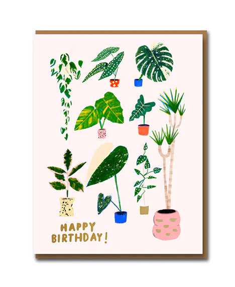 Garden Party Birthday Greetings Card