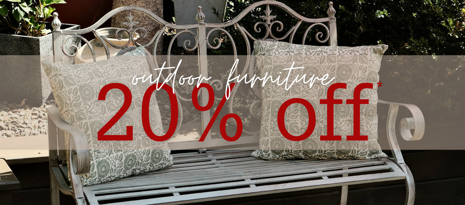 Banner - Garden Furniture Sale 2026 - Uneeka