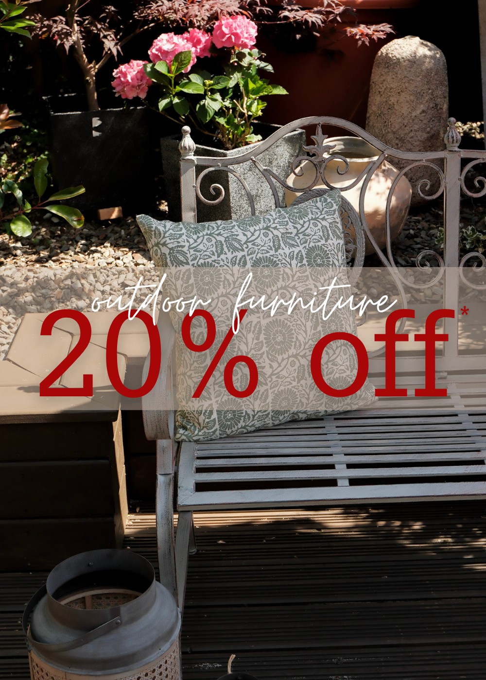 Banner - Garden Furniture Sale 2026 - Uneeka
