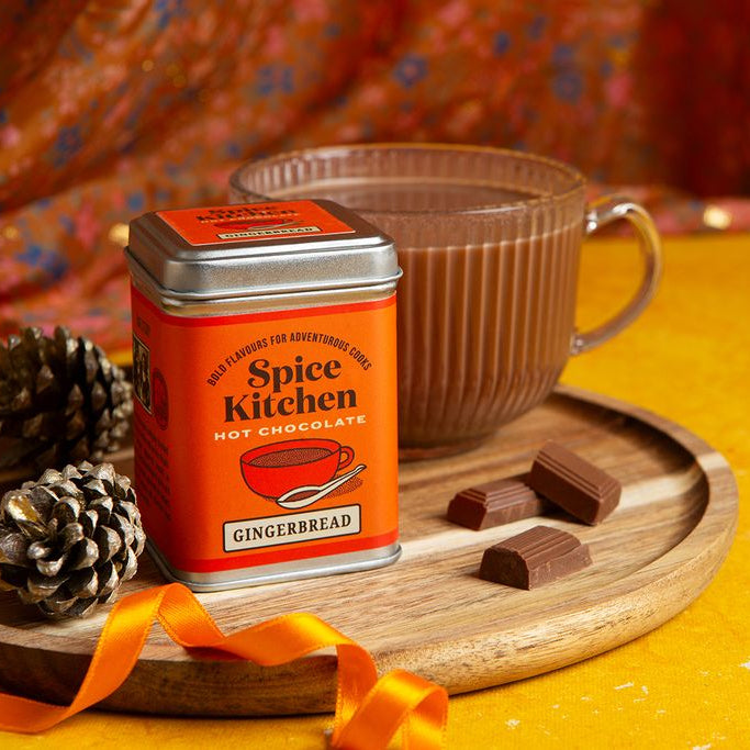 Gingerbread Hot Chocolate Mini Tin - MINI-CHGI - Uneeka