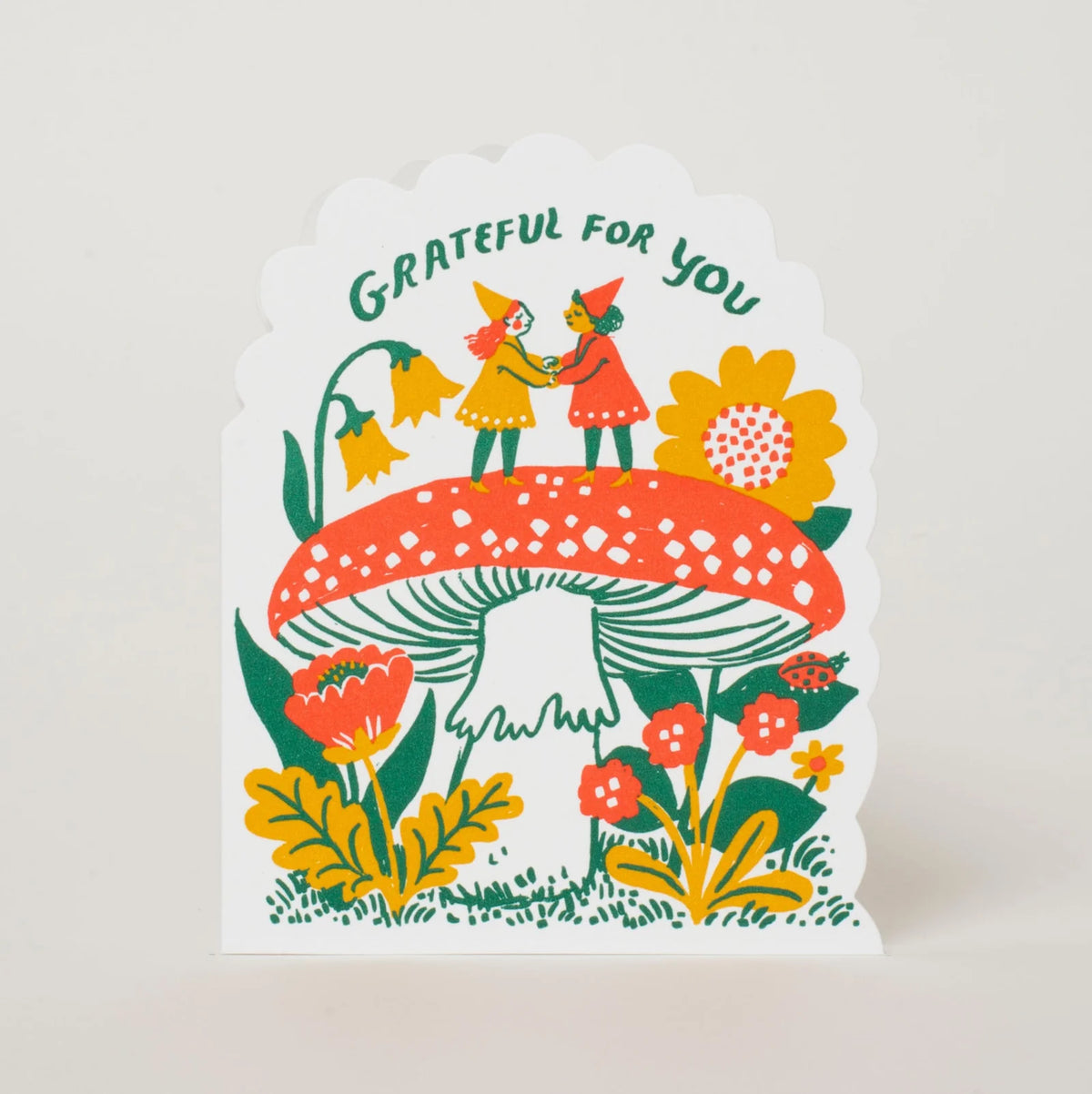 Gnomes Appreciation Greetings Card - Uneeka