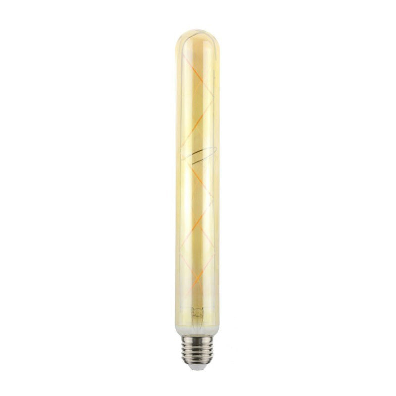 Gold LED Vintage Tube Lightbulb E27 - 5.5 Watt