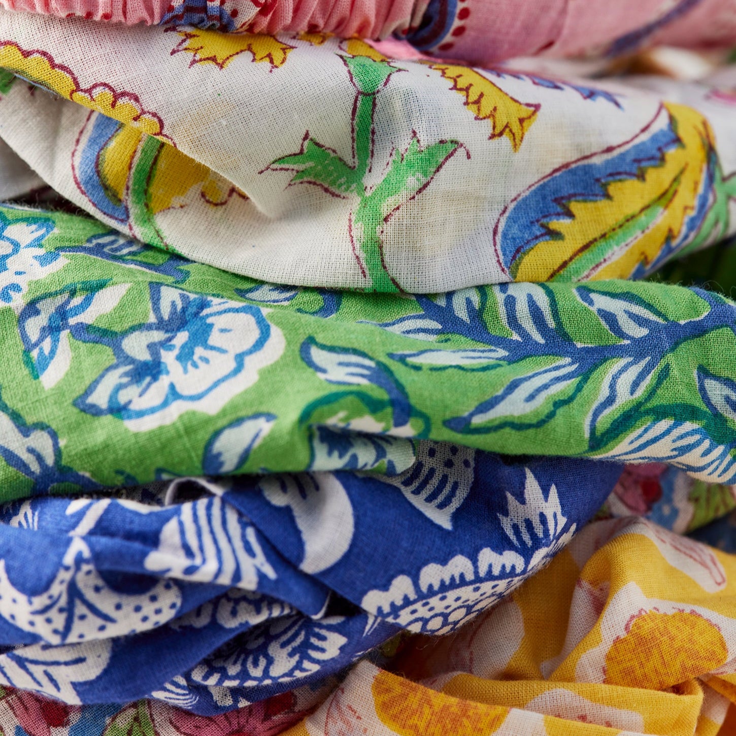 Assorted Colour Block Print Knot Headband - HB22 - Uneeka