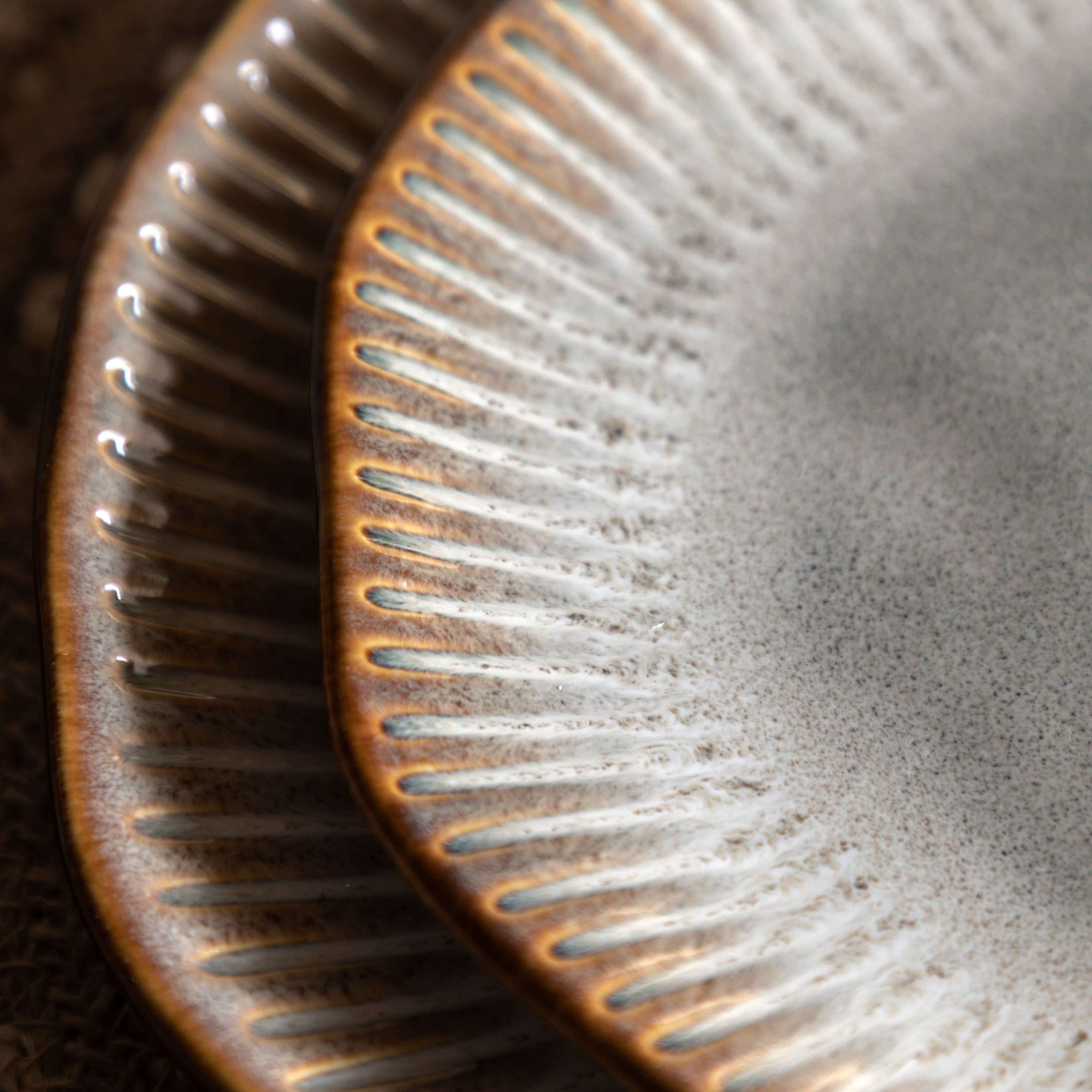 Organic Edge Stone Ceramic Side Plate - 590583 - Uneeka