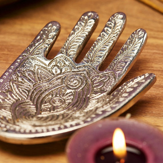 Hamsa Hand Incense Holder - IH75 - Uneeka
