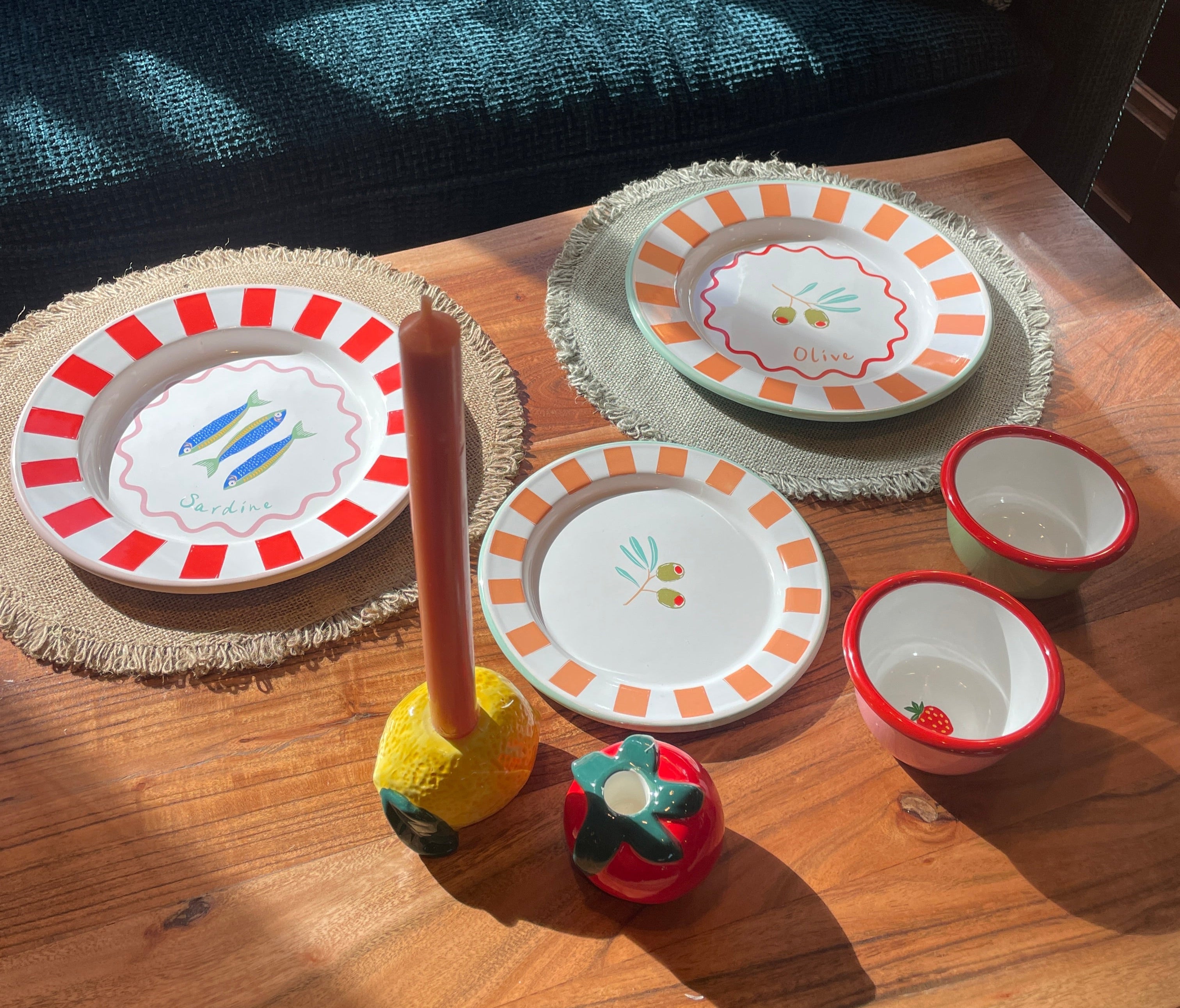 Hand Crafted Unique Enamel Tableware - Uneeka