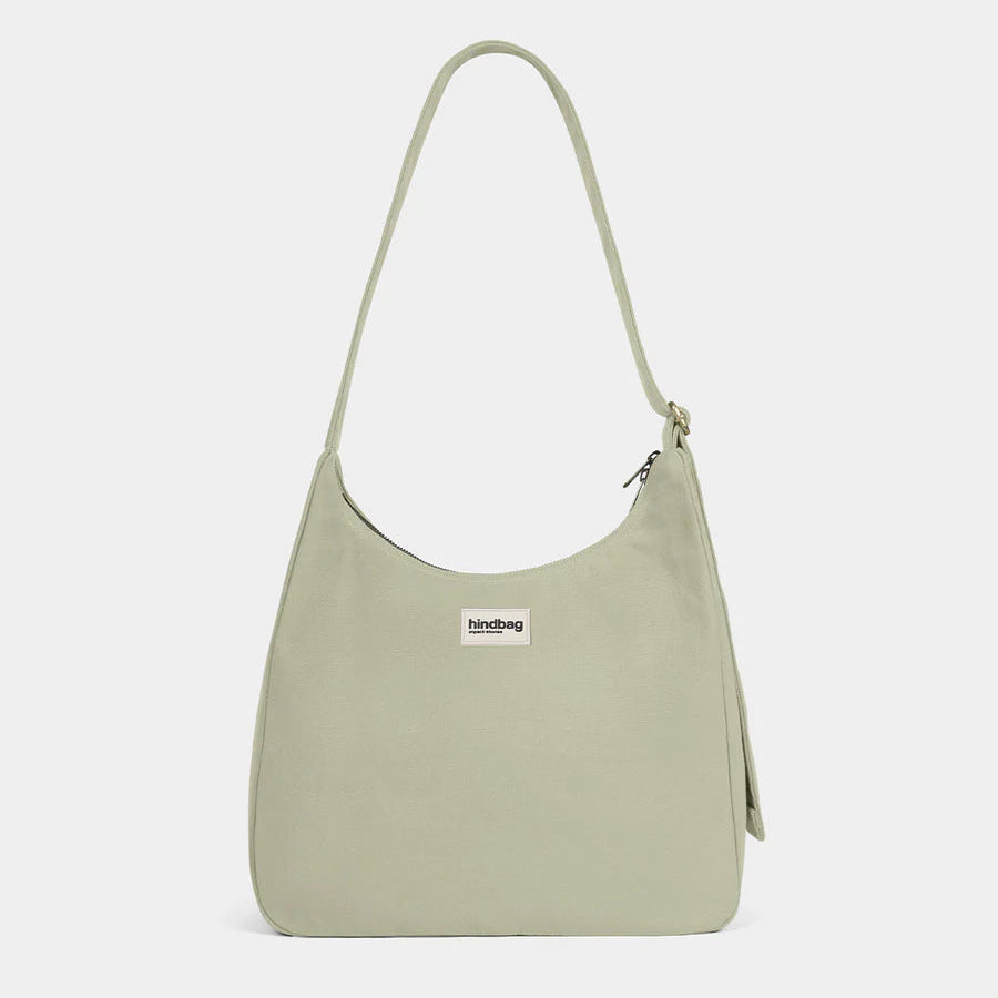 Hindbag Organic Cotton Shoulder Bag - Sage Green - Uneeka