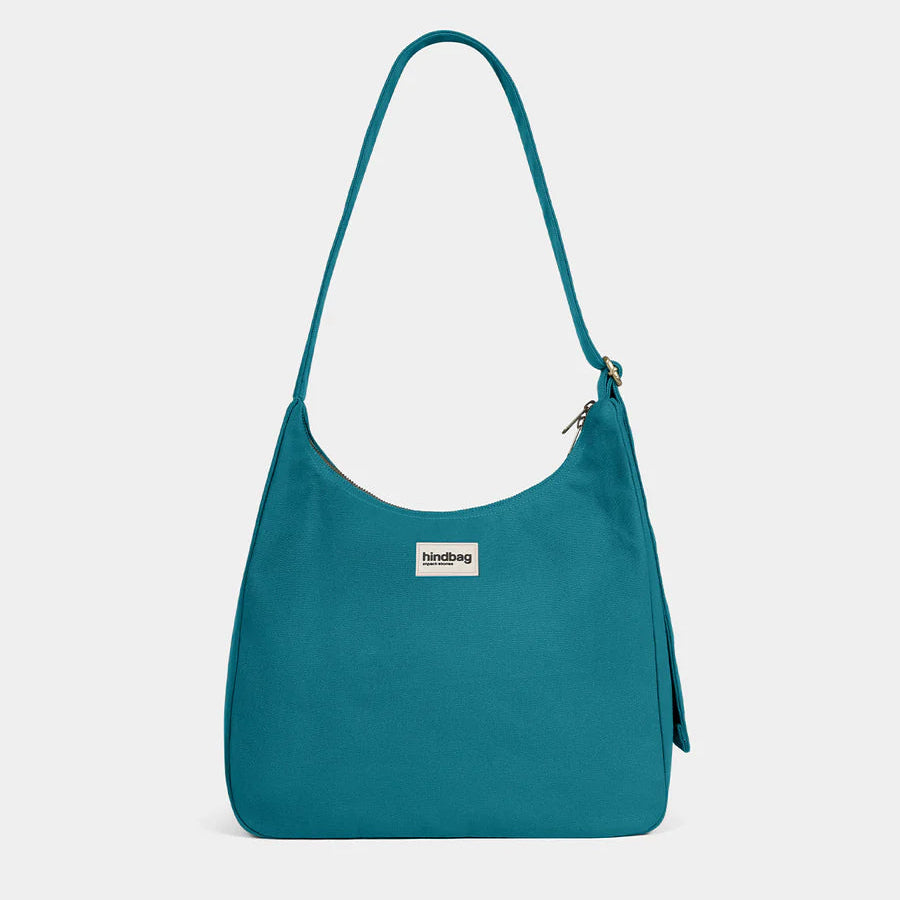 Hindbag Organic Cotton Shoulder Bag - Teal - Uneeka