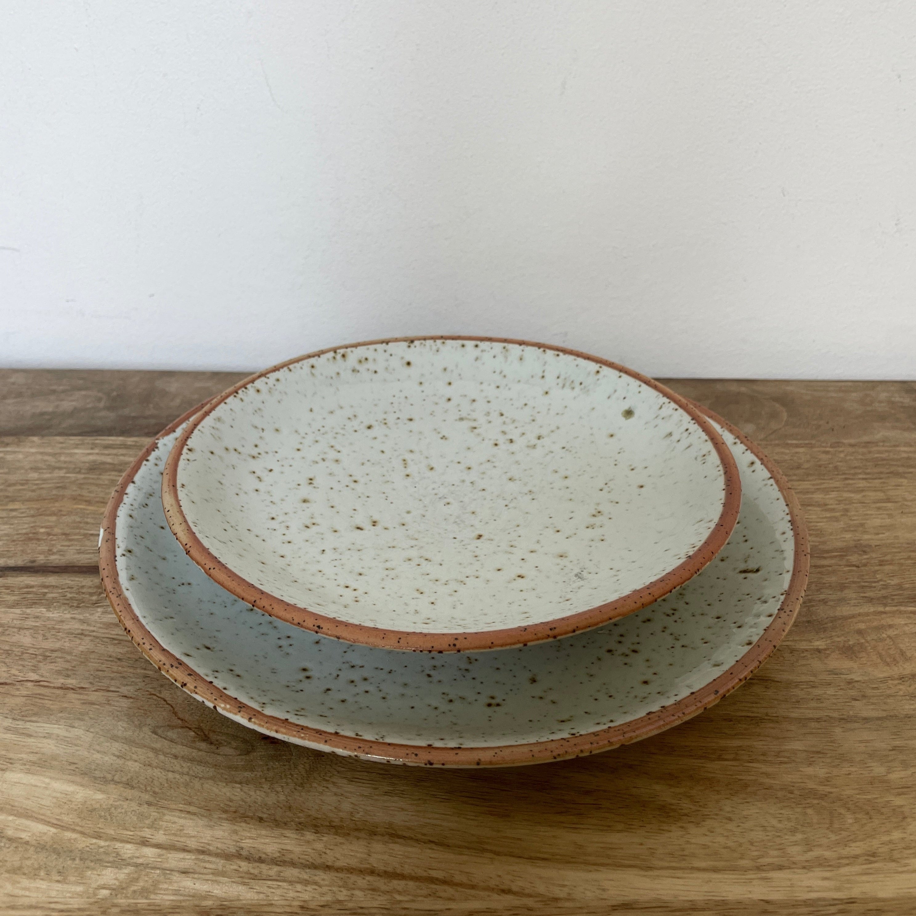 Stoneware Dinner Plate - Medium Plate-W - Uneeka