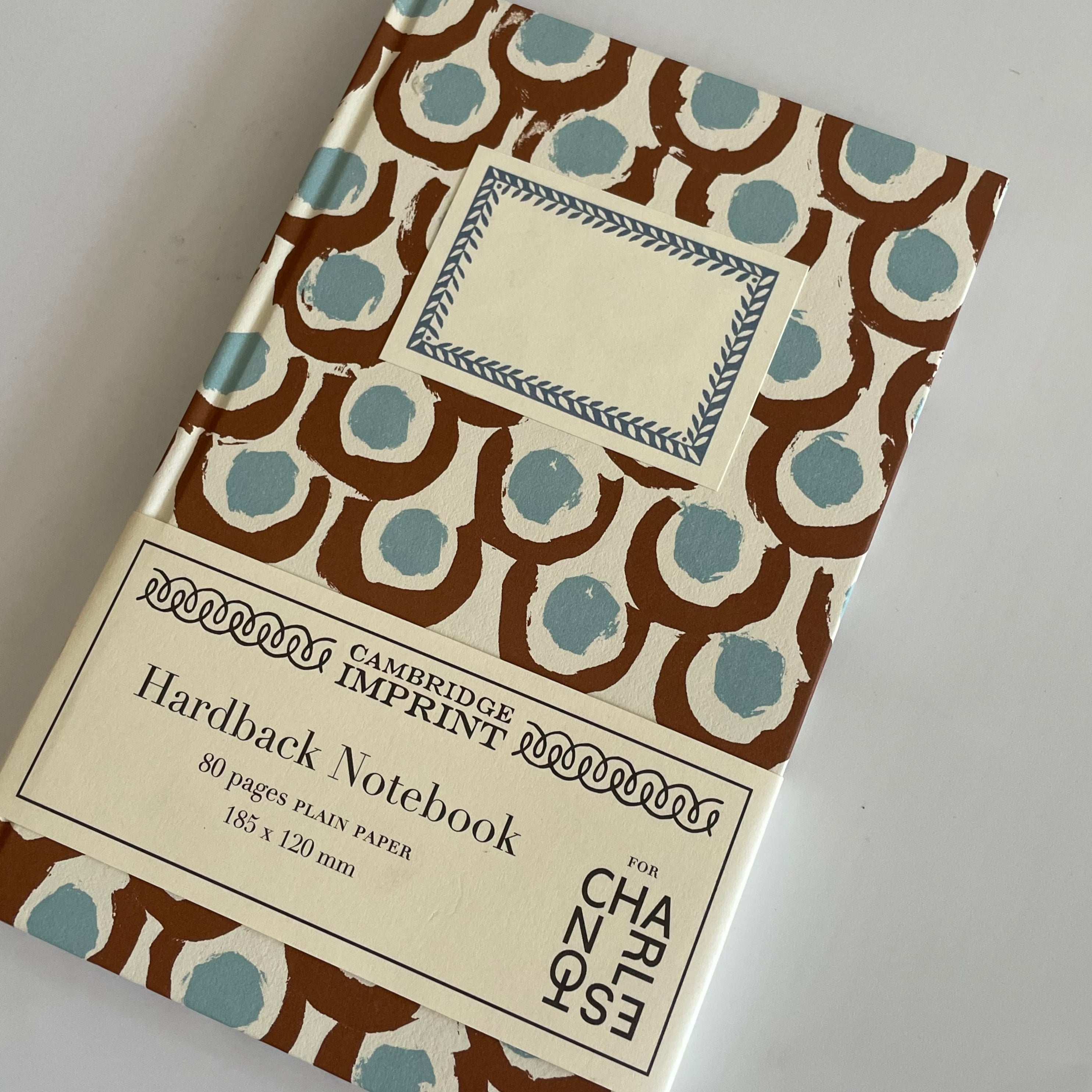 Loop & Spot Plain Paper Hardback Slim Notebook - HNB CHS loop and spot - Uneeka