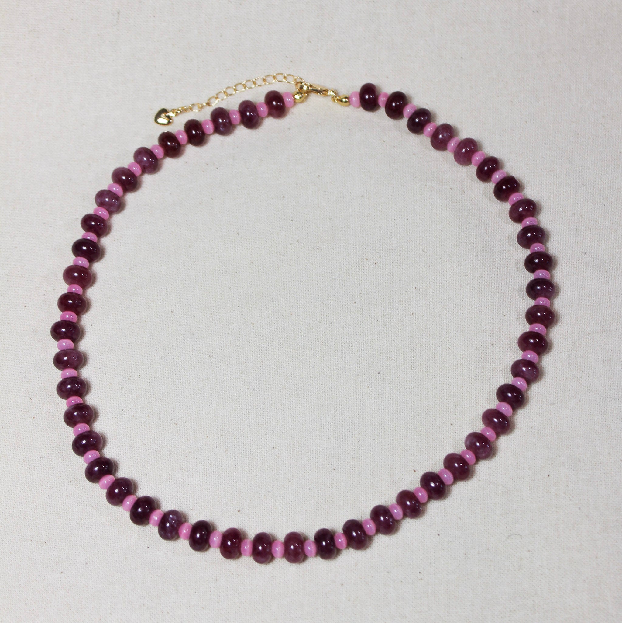 Semi Precious Stone Beaded Necklace - BNSP07 - Uneeka