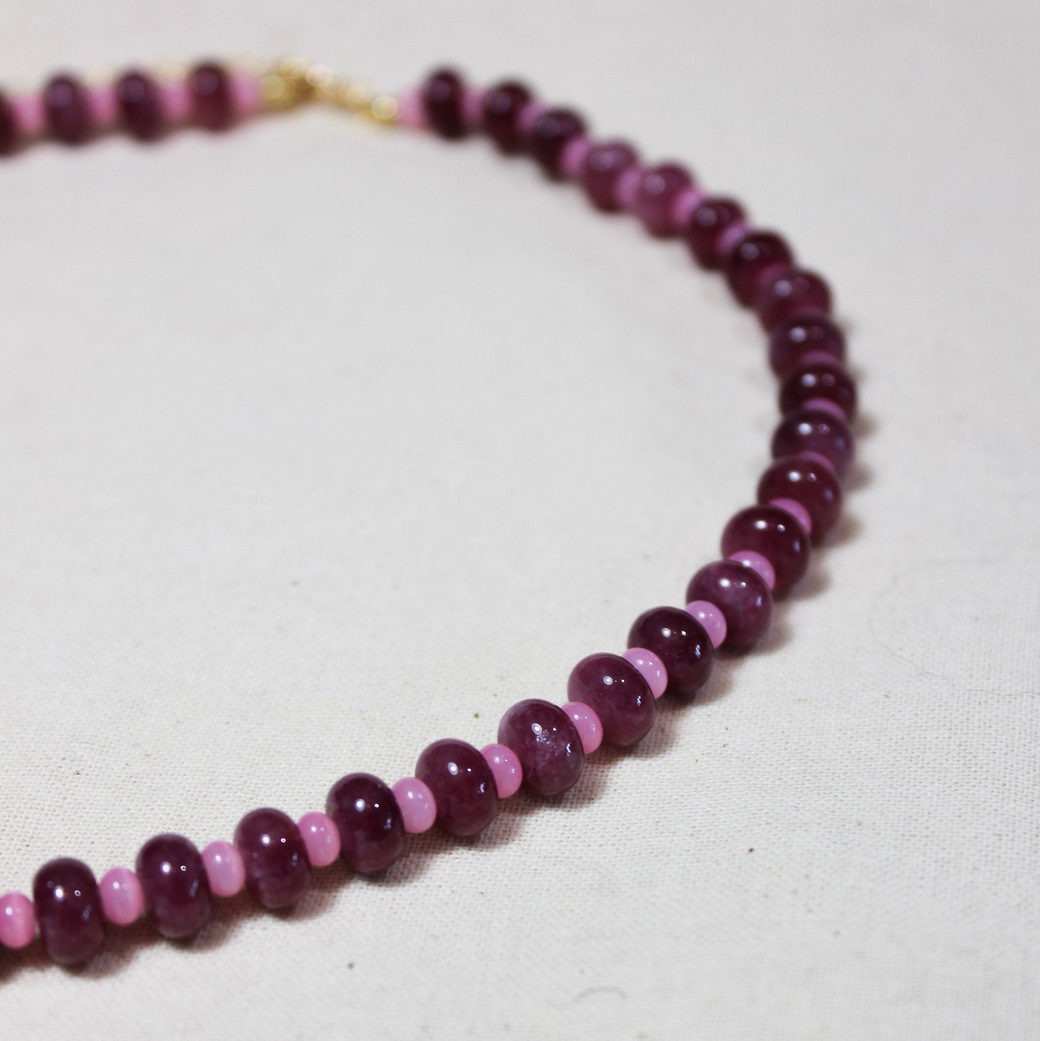 Semi Precious Stone Beaded Necklace - BNSP07 - Uneeka