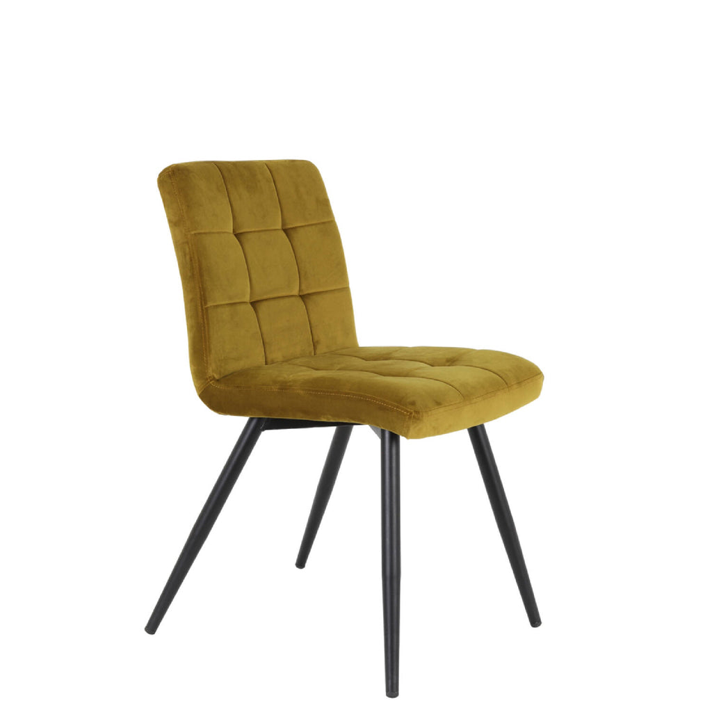 Olive Dining Chair - Mustard