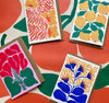 Illustrated Floral Greeting Cards & Gift Wrap - Uneeka