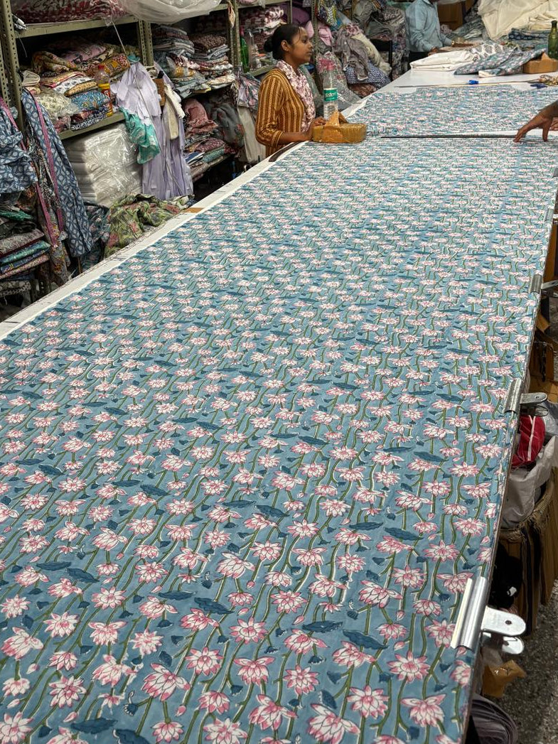India Trip - Block Print Fabric Factory