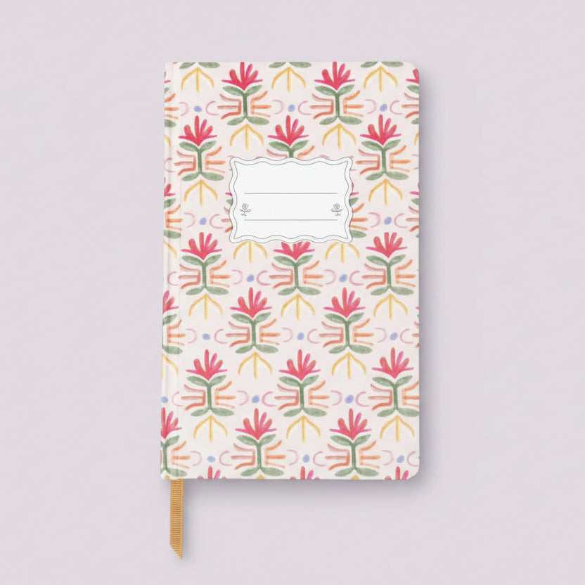 Tropical Patterned Cloth Journal - JB85-2228EU - Uneeka