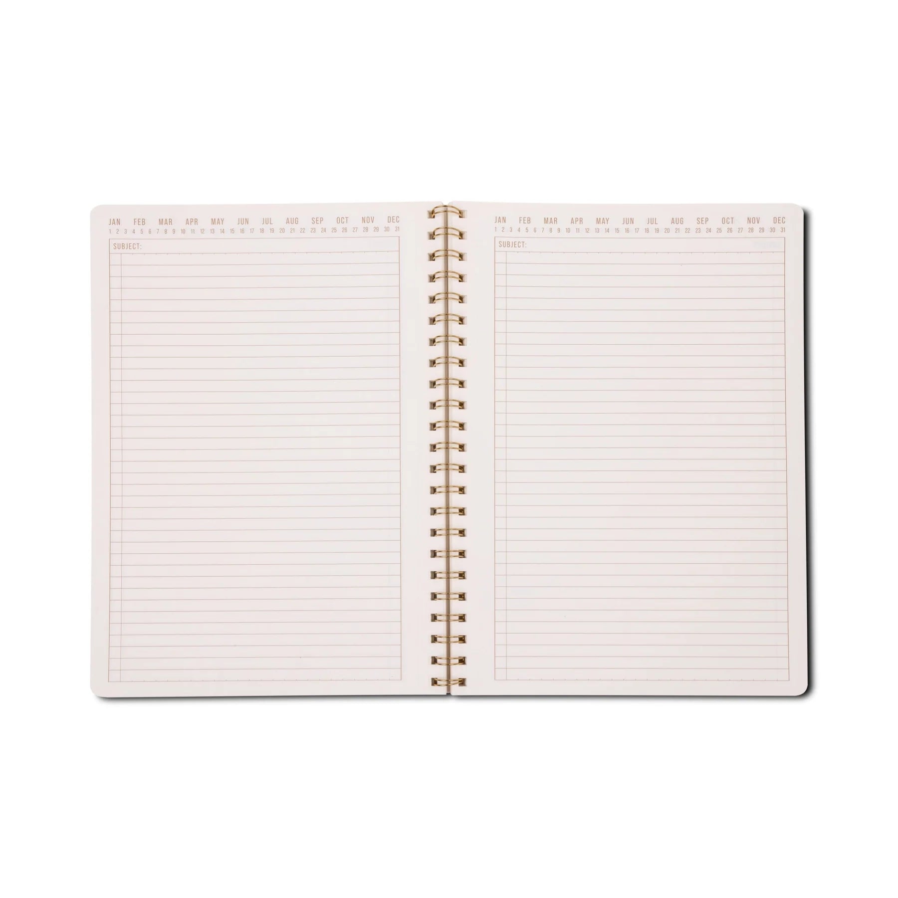 Orange Check Patterned Wire Bound A4 Notebook - JTW80-1019EU - Uneeka