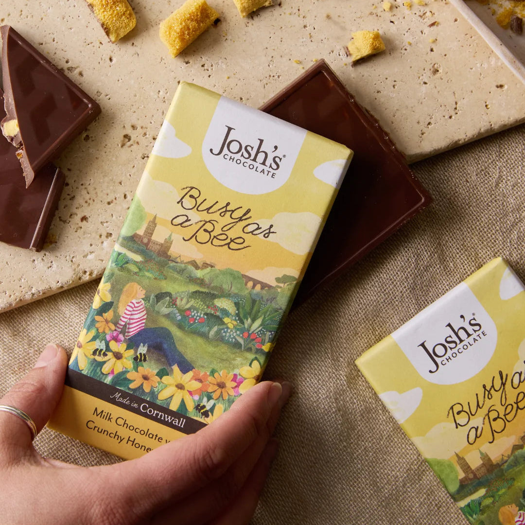 Josh's Chocolate Crunchy Honeycomb Milk Bar - Uneeka