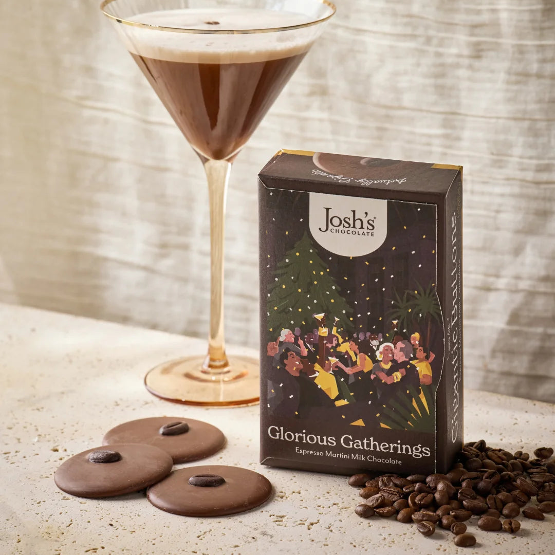 Josh's Chocolate Milk Espresso Martini Giant Buttons - Uneeka