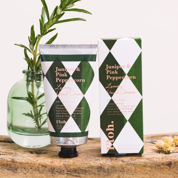 Juniper & Pink Peppercorn Hand Cream - HC95FH - Uneeka