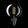LED White Globe G125 5.9W E27 Dimmable Bulb - Uneeka Home - BB-W04