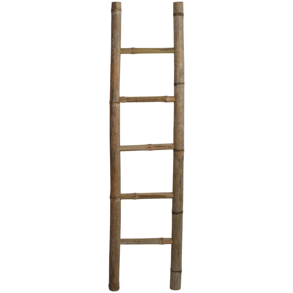 Chunky Bamboo Display Ladder - LIN21763 - Uneeka