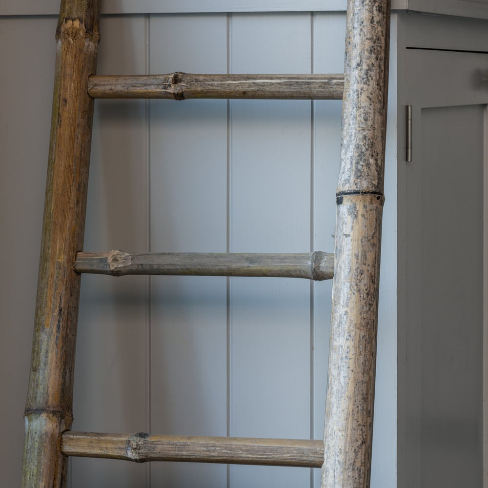 Chunky Bamboo Display Ladder - LIN21763 - Uneeka