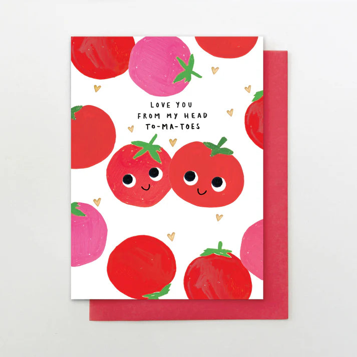 To-Ma-Toes Greetings Card - LY11 - Uneeka