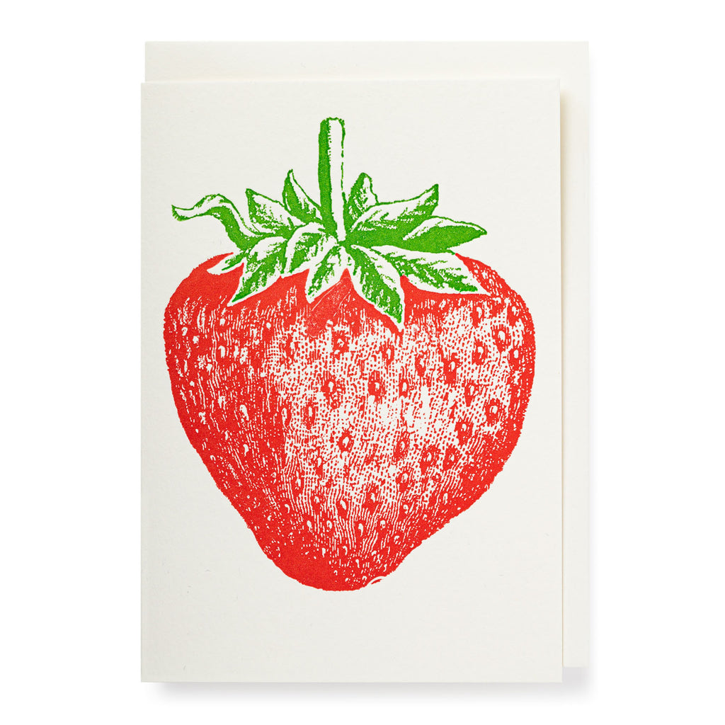 Large Strawberry Mini Card