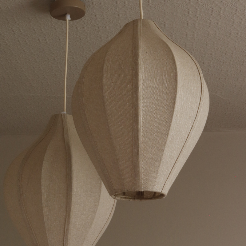 Light Natural Jute Gourd Pendant - 2989743 / 2989843 Uneeka