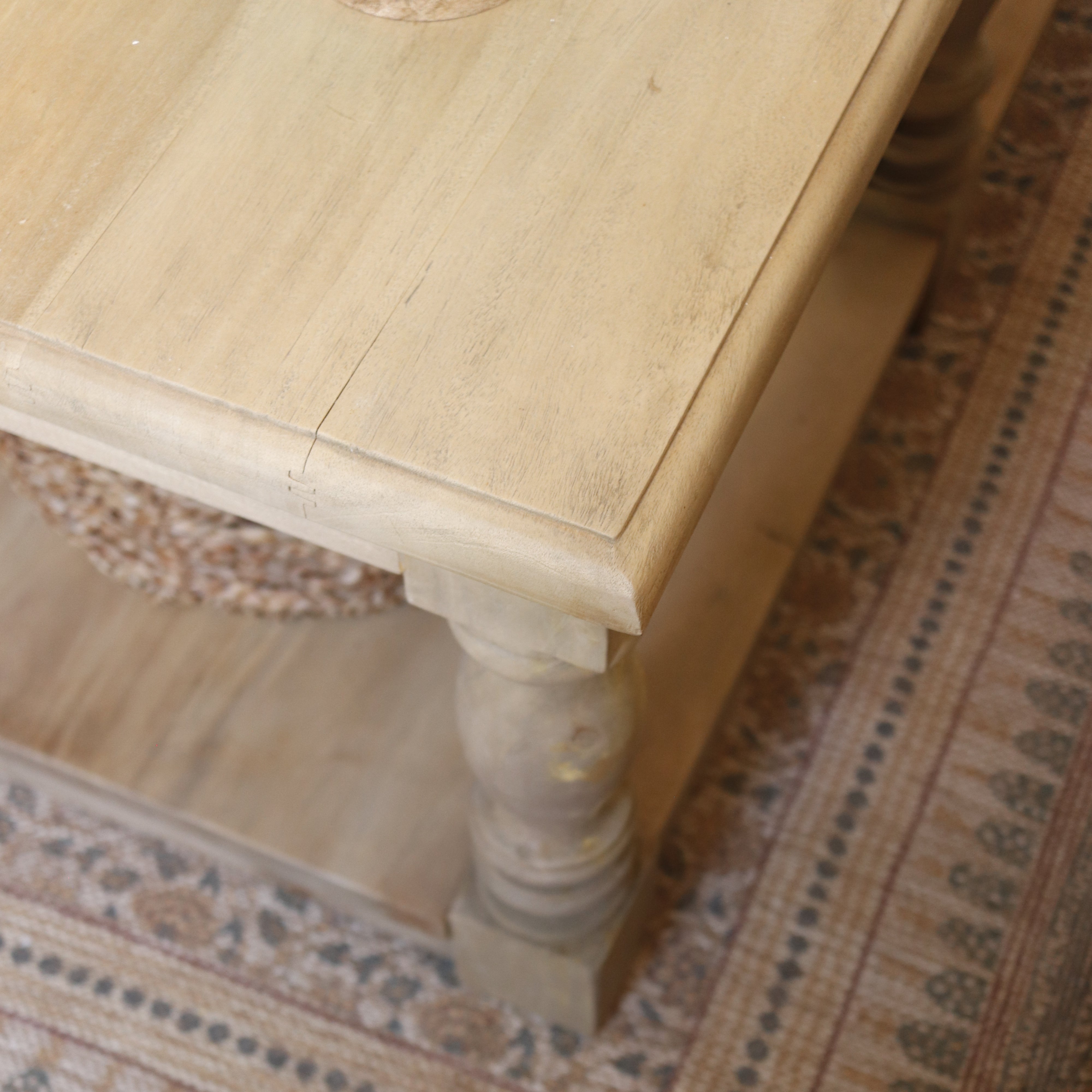 Vintage Coffee Table With Shelf - VIN170 - Uneeka