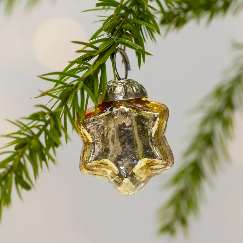 Antique Assorted Star Bauble - MK24101 - Uneeka