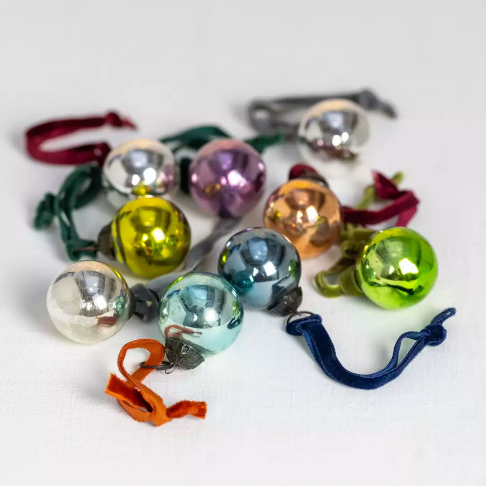Polished Assorted Colour Round Bauble - MK25240 - Uneeka