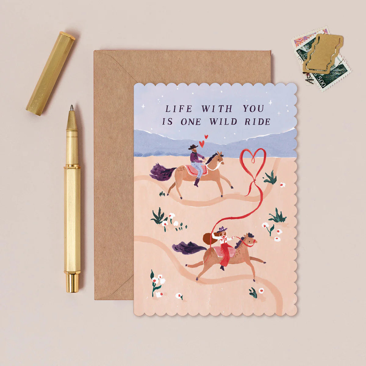 Wild Ride Greetings Card - MNC01 - Uneeka