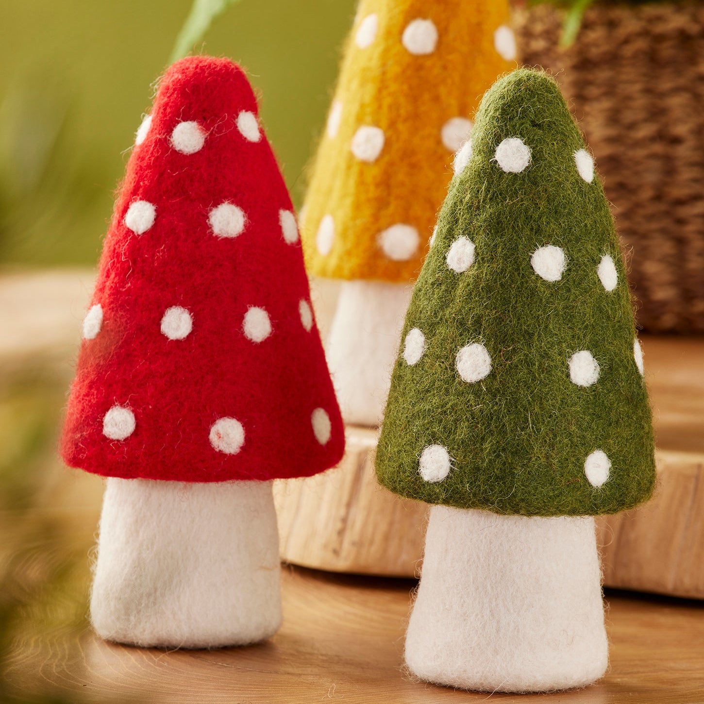 Standing Felt Mushroom - MS1 - Uneeka