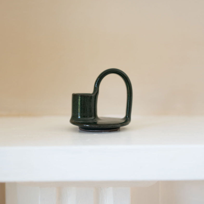 Handcrafted Ceramic Candle Stick Holder - MWPT151 - Uneeka