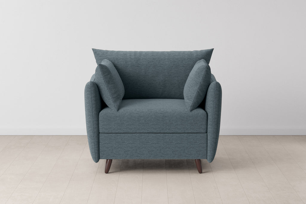 Swyft Model 08 Armchair Bed - Made To Order Marine Linen