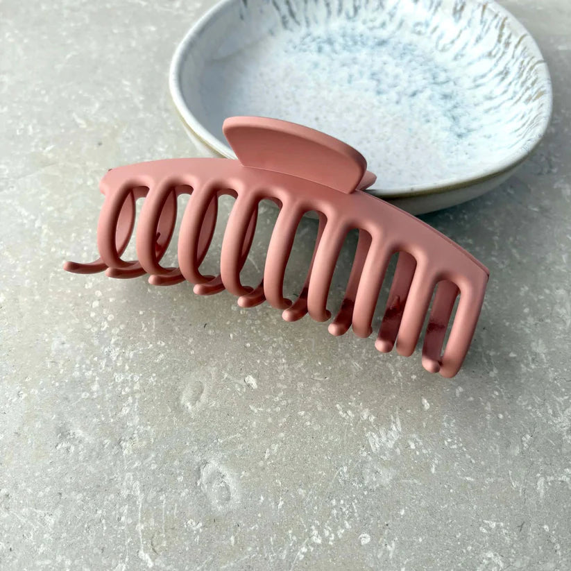 Matt Coloured Hair Claw Clip - - Uneeka