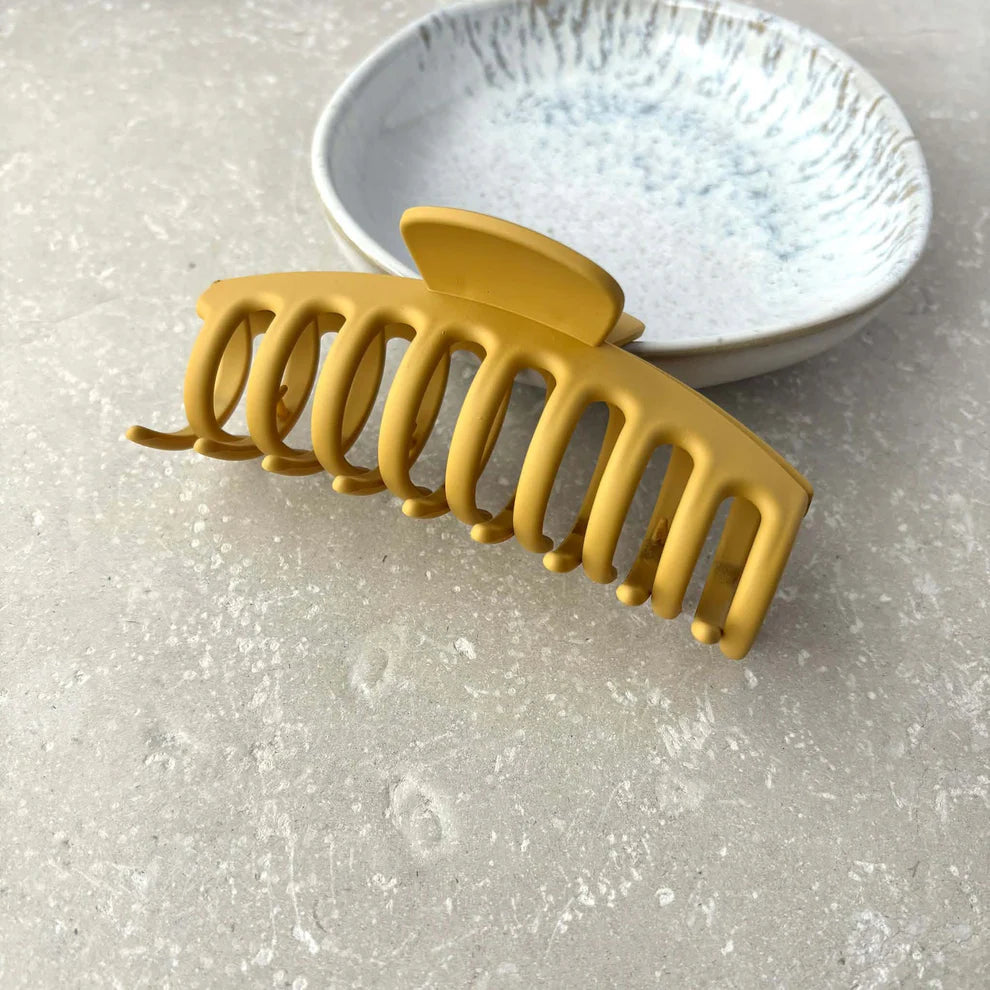 Matt Coloured Hair Claw Clip - - Uneeka