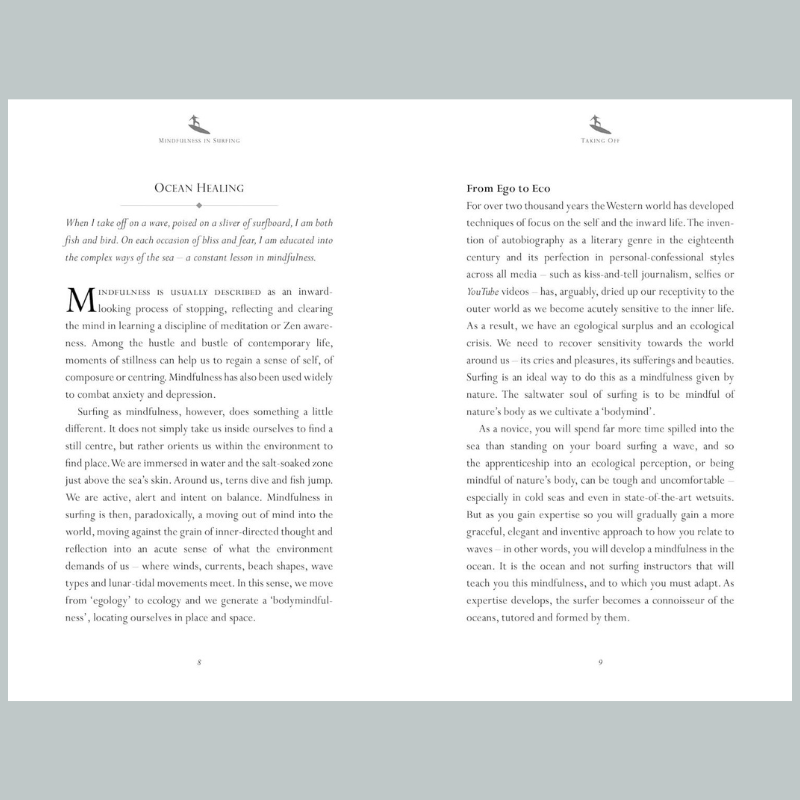 Mindfulness in Surfing Book - B083231 - Uneeka